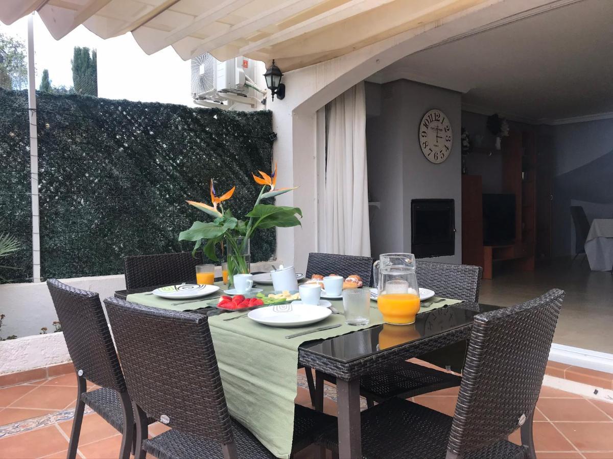 Bungalow Altea Junto Al Casco Antiguo, Piscina Y Barbacoa Bagian luar foto