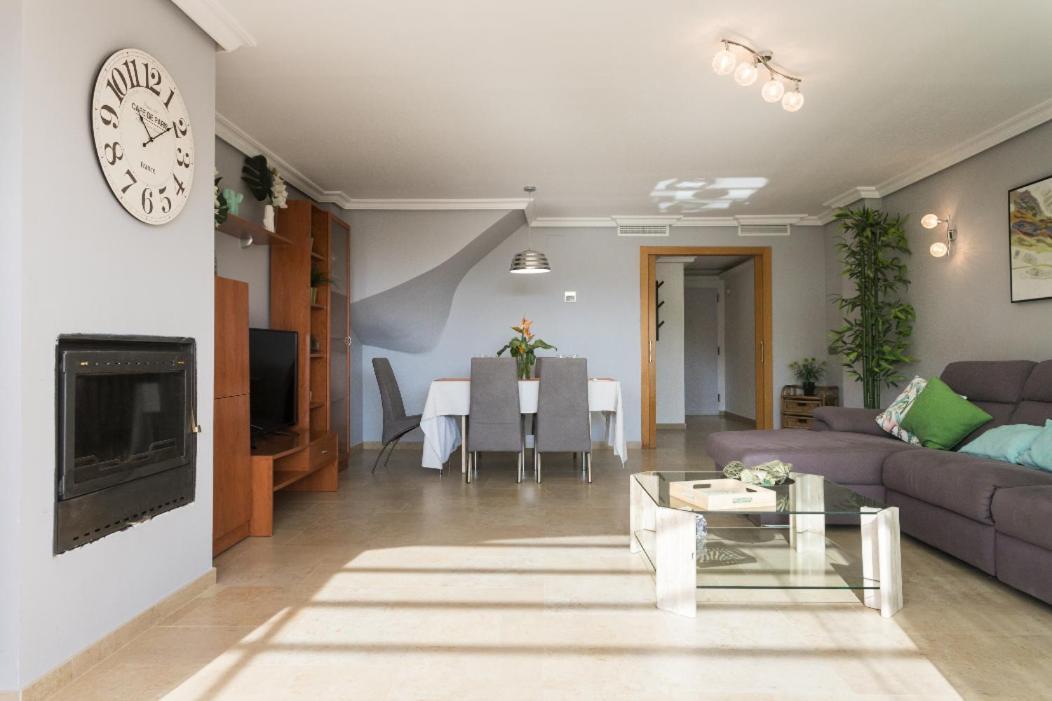 Bungalow Altea Junto Al Casco Antiguo, Piscina Y Barbacoa Bagian luar foto
